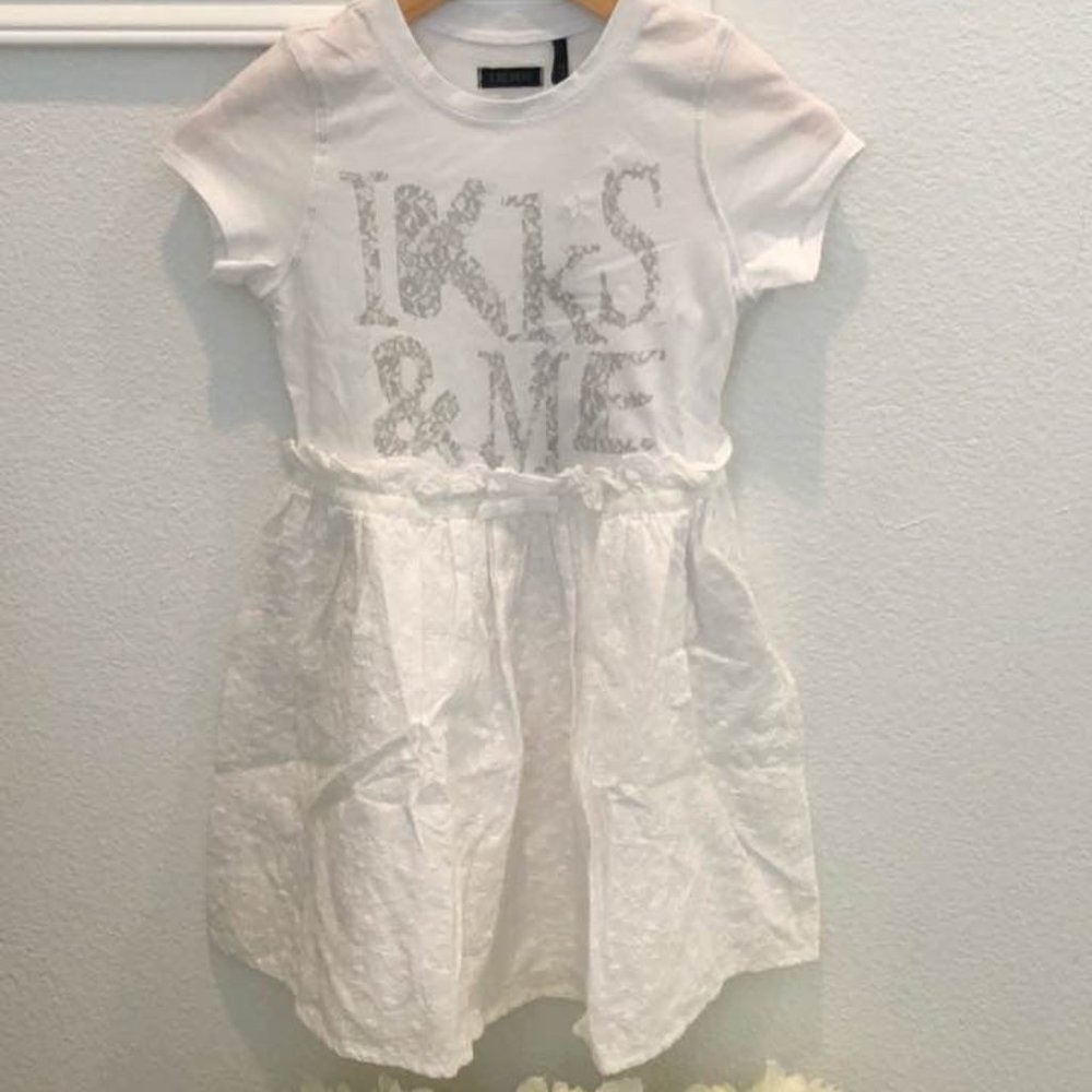 IKKS Cotton Girl Dress NEW 4T
